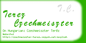 terez czechmeiszter business card